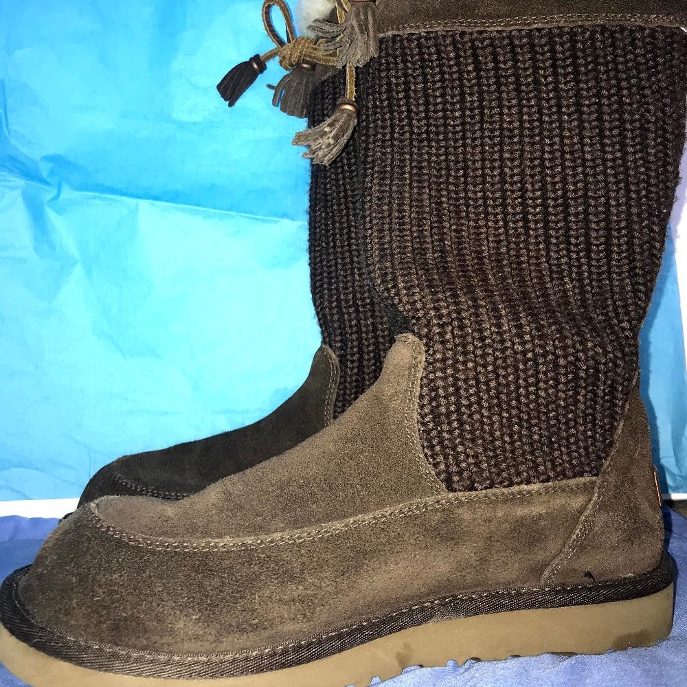 UGG Women's Classic Tall Suburb Crochet Boots